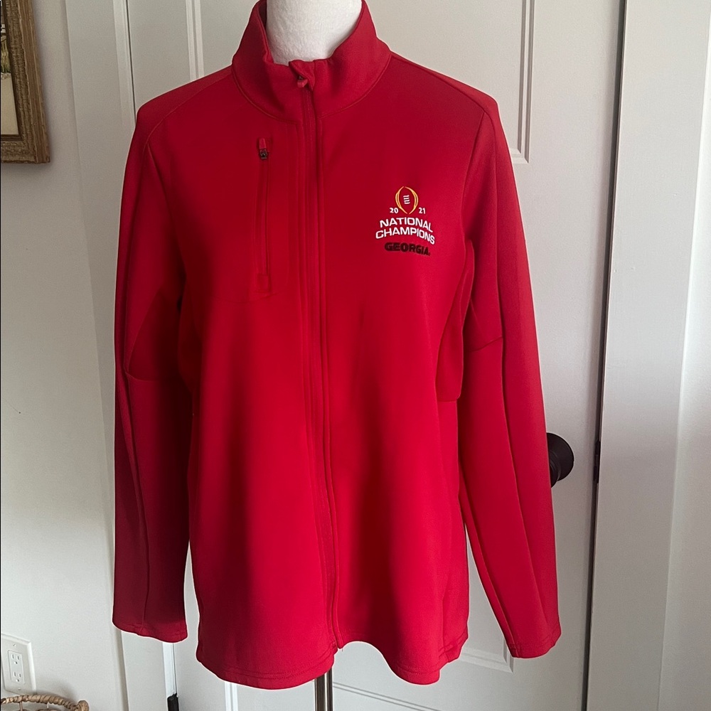 Red Georgia National Champions Women's Jacket
